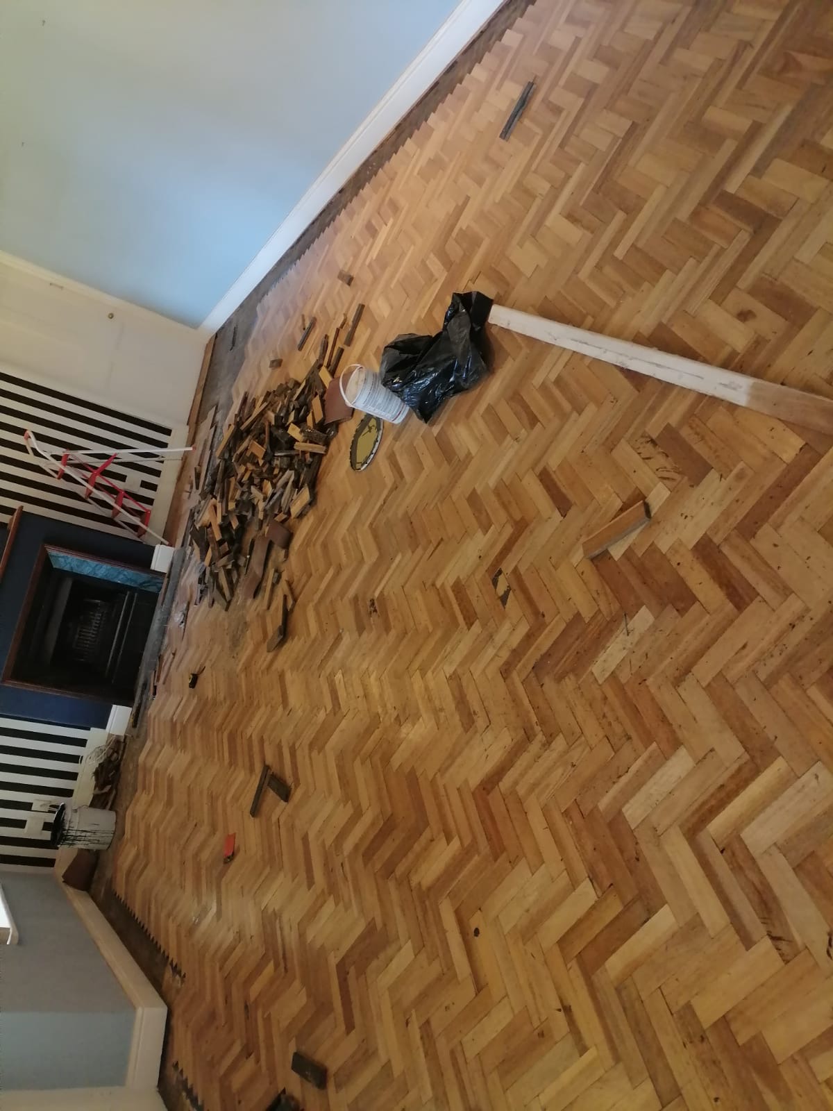 Wooden flooring